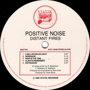 Positive Noise : Distant Fires (LP, Album)