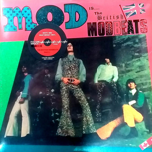 The British Modbeats : Mod Is.... The British Modbeats (LP, Album, Ltd, RE, Whi)