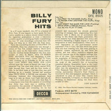 Load image into Gallery viewer, Billy Fury : Billy Fury Hits (7&quot;, EP)
