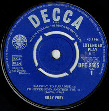 Load image into Gallery viewer, Billy Fury : Billy Fury Hits (7&quot;, EP)
