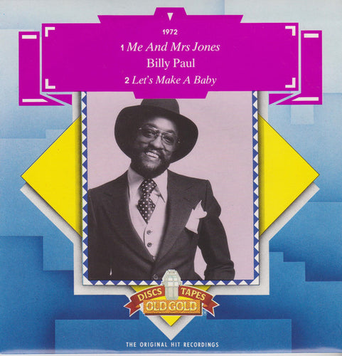 Billy Paul : Me & Mrs. Jones / Let's Make A Baby (7
