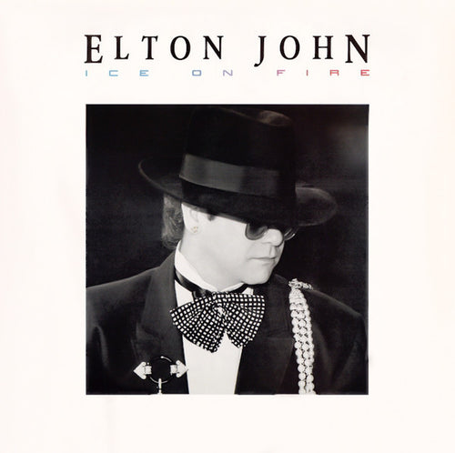 Elton John : Ice On Fire (LP, Album, Imm)