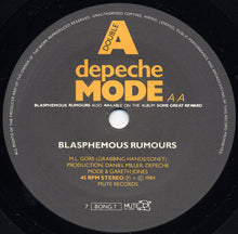 Load image into Gallery viewer, Depeche Mode : Blasphemous Rumours / Somebody (7&quot;, Single)
