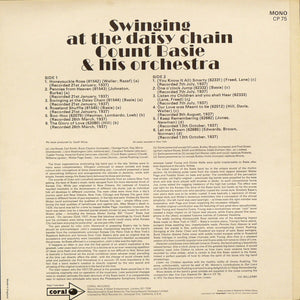 Count Basie Orchestra : Swinging At The Daisy Chain (LP, Comp, Mono)