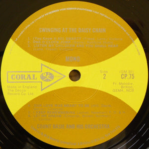 Count Basie Orchestra : Swinging At The Daisy Chain (LP, Comp, Mono)