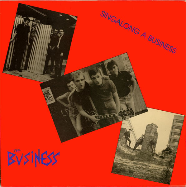 The Business : Singalong A Business (LP, Comp)