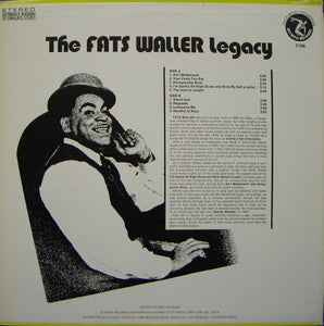 Fats Waller : The Fats Waller Legacy (LP, Comp)
