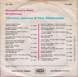 Tommy James And The Shondells* : Sweet Cherry Wine (7", Single)