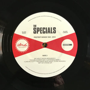 The Specials : Protest Songs 1924-2012 (LP, Album, Ltd, Alt)