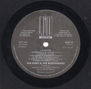Ian Dury And The Blockheads : Laughter (LP, Album)
