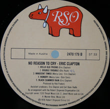 Load image into Gallery viewer, Eric Clapton : No Reason To Cry (LP, Album)
