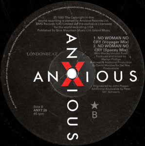 Londonbeat : No Woman No Cry 12" Remix (12")