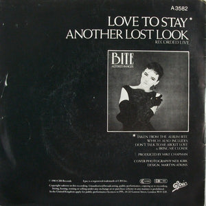 Altered Images : Love To Stay (7", Single, Pos)