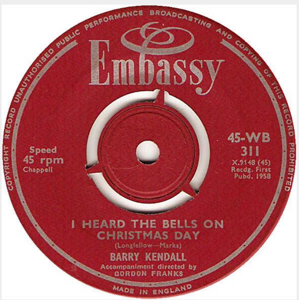 Barry Kendall : I Heard The Bells On Christmas Day (7
