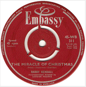 Barry Kendall : I Heard The Bells On Christmas Day (7", Single)
