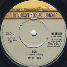 Load image into Gallery viewer, Elton John : Ego (7&quot;, Single)
