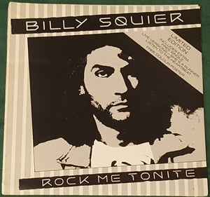 Billy Squier : Rock Me Tonite (7", Single + 7", Single, Promo + Ltd, Pos)