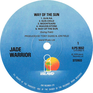 Jade Warrior : Way Of The Sun (LP, Album)