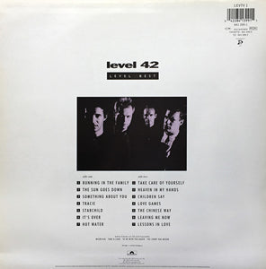Level 42 : Level Best (LP, Album, Comp, Glo)