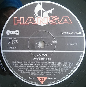 Japan : Assemblage (LP, Comp)
