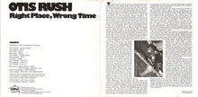 Load image into Gallery viewer, Otis Rush : Right Place, Wrong Time (CD, Album, RE)
