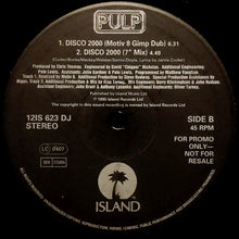 Load image into Gallery viewer, Pulp : Disco 2000 (12&quot;, Promo)
