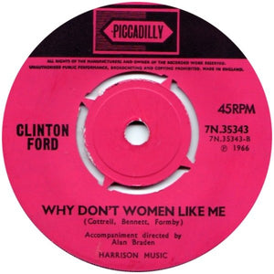 Clinton Ford : Dandy (7", Single, Pus)