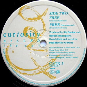 Curiosity Killed The Cat : Free (12", Single)