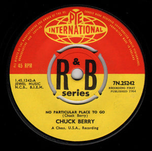 Chuck Berry : No Particular Place To Go (7", Single, Kno)