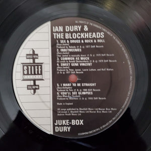 Ian Dury And The Blockheads : Jukebox Dury (LP, Comp)