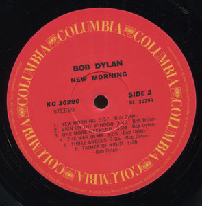 Bob Dylan : New Morning (LP, Album, RE, 180)