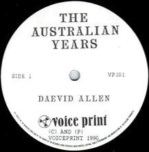 Load image into Gallery viewer, Daevid Allen : The Australian Years (LP, Album)
