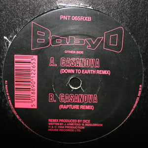 Baby D : Casanova (Jungle Remixes) (12")