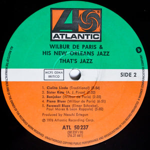 Wilbur De Paris And His New New Orleans Jazz : Wilbur De Paris At Symphony Hall (LP, Album, RE)