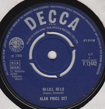 Load image into Gallery viewer, The Alan Price Set : Hi-Lili, Hi-Lo (7&quot;)
