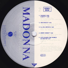 Load image into Gallery viewer, Madonna : True Blue (LP, Album, Ltd, Tou)
