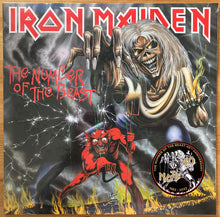 Load image into Gallery viewer, Iron Maiden : The Number Of The Beast (LP, Album, RE, RP, 180)
