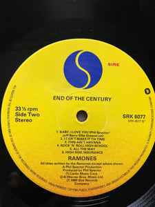 Ramones : End Of The Century (LP, Album)