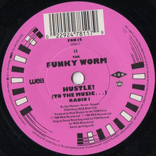 Load image into Gallery viewer, Funky Worm : Hustle! (To The Music...) (7&quot;, Single)
