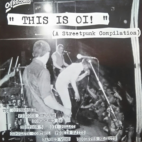 Various : This Is Oi! (A Streetpunk Compilation) (LP, Comp)