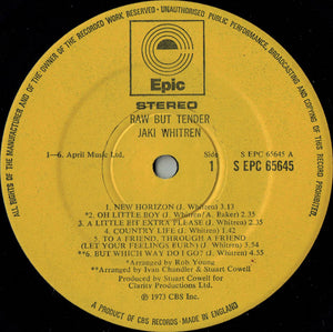 Jaki Whitren : Raw But Tender (LP, Album)