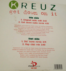 Kreuz : Get Down On It (12")