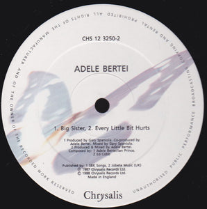 Adele Bertei : Little Lives, Big Love (12")