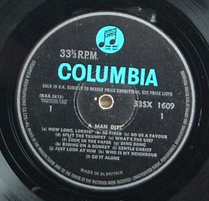 Valerie Mountain, Ricky Forde, The Strangers (31) With The Boys And Girls Of St. James' Church, Lockleaze, Bristol : A Man Dies (LP, Album, Mono)