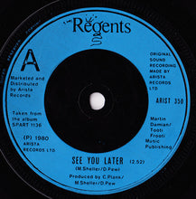 Load image into Gallery viewer, The Regents : See You Later (7&quot;, Single)
