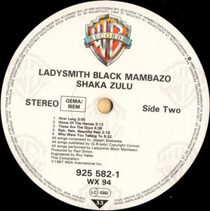 Ladysmith Black Mambazo : Shaka Zulu (LP, Album)