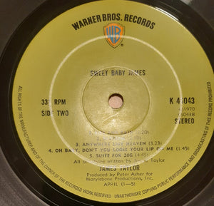James Taylor (2) : Sweet Baby James (LP, Album, RE, Gre)