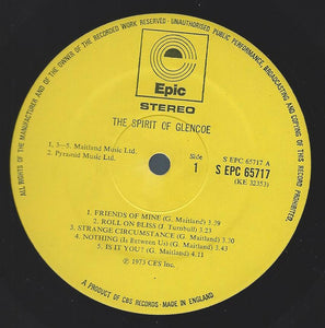 Glencoe : The Spirit Of Glencoe (LP)