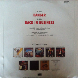 AC/DC : Danger (12", Single)