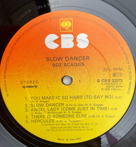 Boz Scaggs : Slow Dancer (LP, Album, RP)